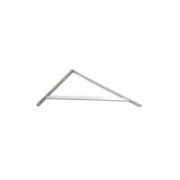 ESCUADRA DE ACERO FORTEX BLANCO 33 x 50 cm | HogarLider