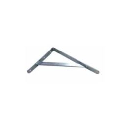 ESCUADRA DE ACERO FORTEX ZINCADO 20 x 30 cm | HogarLider