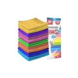 BAYETA MICROFIBRA, 30 x 30 cm, 16 uds, BLISTER | HogarLider