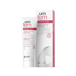 LetiFem Womn Care Crema Vulvar Sensitive 30ml | HogarLider