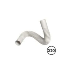 CURVA FLEXIBLE PVC Ø 20 mm, 20 unidades | HogarLider
