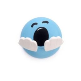 COLGADOR ADHESIVO INFANTIL DISEÑO CARA AZUL | HogarLider