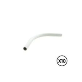 CURVA RIGIDA PVC Ø 20 mm, GRIS, 10 unidades | HogarLider