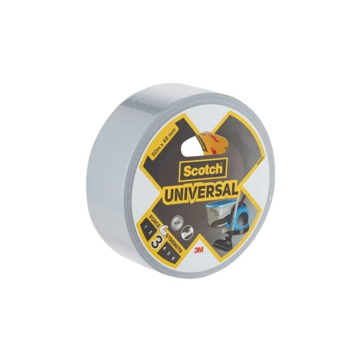 CINTA AMERICANA UNIVERSAL 3, GRIS, 48 mm x 50 m | HogarLider