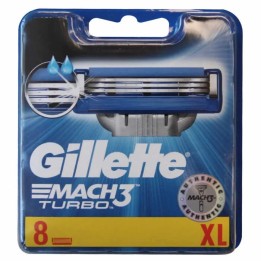 Gillete Mach3 Turbo 8 Unidades XL | HogarLider