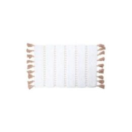 ALFOMBRA DE BAÑO 'POM POM' MARRON 50 x 75 cm | HogarLider