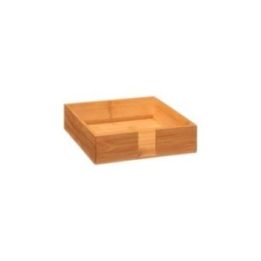 SERVILLETERO DE BAMBÚ 20,5 x 20,5 x 5,5 cm | HogarLider