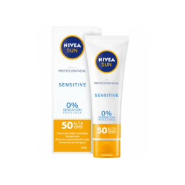 Nivea Sun Facial Sensitive Spf50 50ml | HogarLider