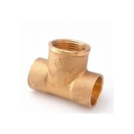 TE HEMBRA 130 1/2" x 18 mm LATÓN | HogarLider