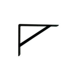 ESCUADRA REFORZADA PLM04 NEGRO 250 x 200 mm | HogarLider