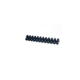 REGLETA DE CONEXIÓN 12 POLOS 16 mm² NEGRA | HogarLider