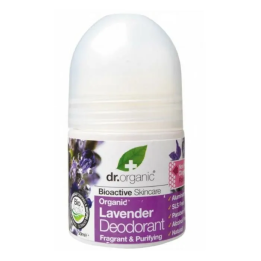 Dr Organic Lavender Desodorante Roll On 50ml | HogarLider