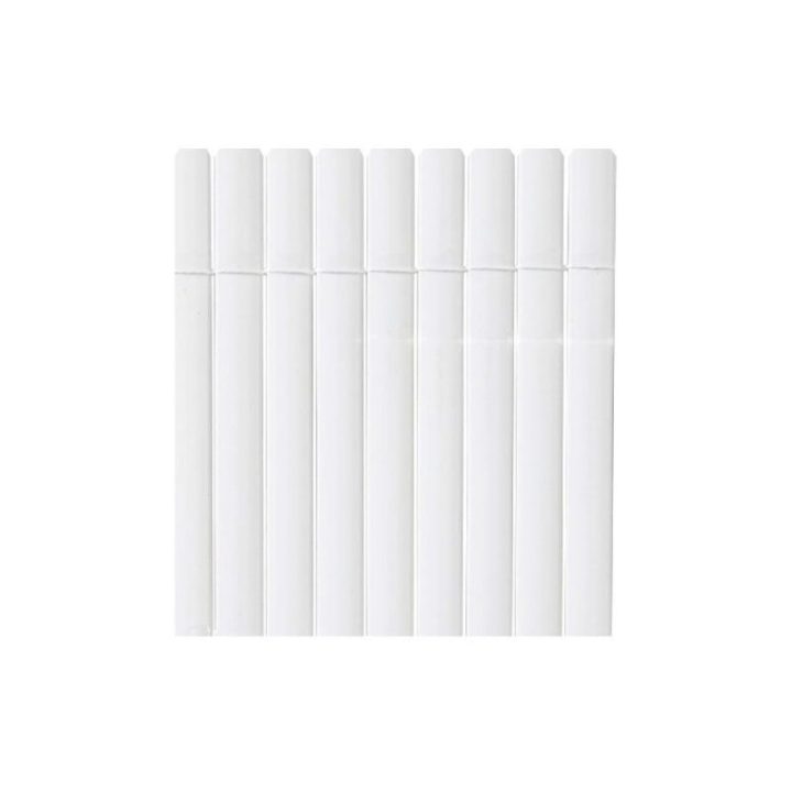 CAÑIZO DOBLE CARA PVC BLANCO 1 x 3 m | HogarLider