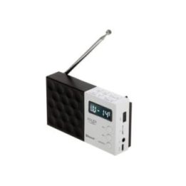 RADIO DIGITAL PLL FM AD 1908, 12,5 x 3 x 7 cm | HogarLider