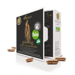 Soria Ginseng Negro Bio 24 Caps | HogarLider