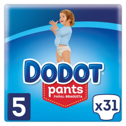 Dodot Pants Pañal-Braguita T-5 31 Unidades | HogarLider