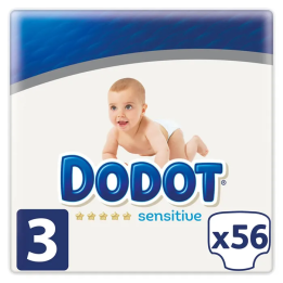 Dodot Sensitive Pañales T-3 56 Unidades | HogarLider