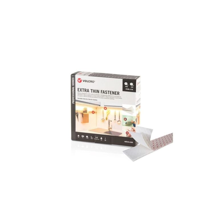 CINTA ADHESIVA EXTRAFINA BLANCA 20 mm x 25 m | HogarLider