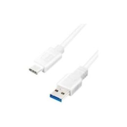 CABLE USB-A A USB-C 1 m BLANCO | HogarLider