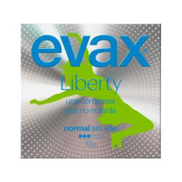 Evax Liberty Normal Compresas 12 Unidades | HogarLider