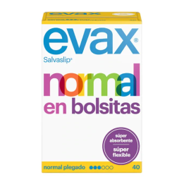 Evax Salvaslip Normal Protegeslips 40 Unidades | HogarLider