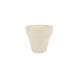 MACETA DE INYECCIÓN COLOR OCRE Ø14 cm | HogarLider