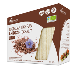 Alecosor Bio Tostadas De Arroz y Lino | HogarLider