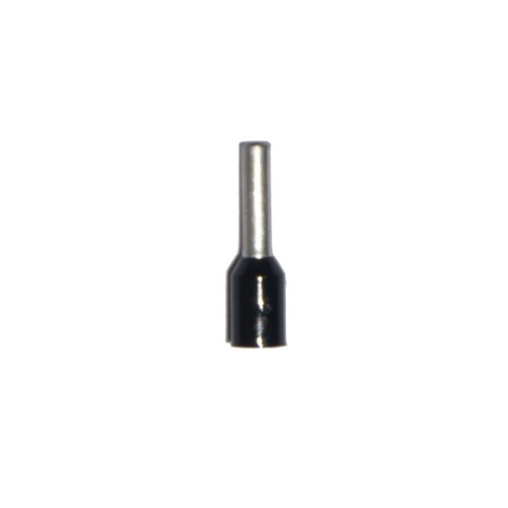 PUNTERA AISLADA 01,50 mm², NEGRA, 100 uds | HogarLider