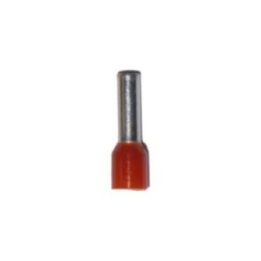 PUNTERA AISLADA 04,00 mm², NARANJA, 100 uds | HogarLider