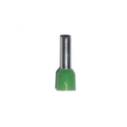 PUNTERA AISLADA 06,00 mm², VERDE, 100 uds | HogarLider