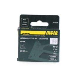 GRAPAS Nº 3 DE 6 mm ESPESOR 0,7mm, 1000 uds | HogarLider