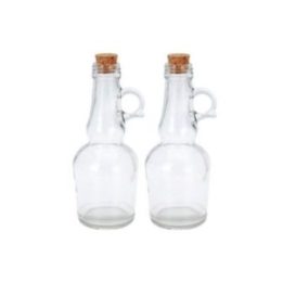 ACEITERA Y VINAGRERA DE CRISTAL 250 ml | HogarLider
