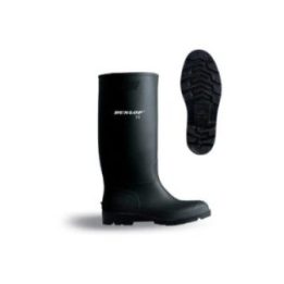 BOTA DE AGUA PVC CAÑA ALTA NEGRA TALLA 45 | HogarLider