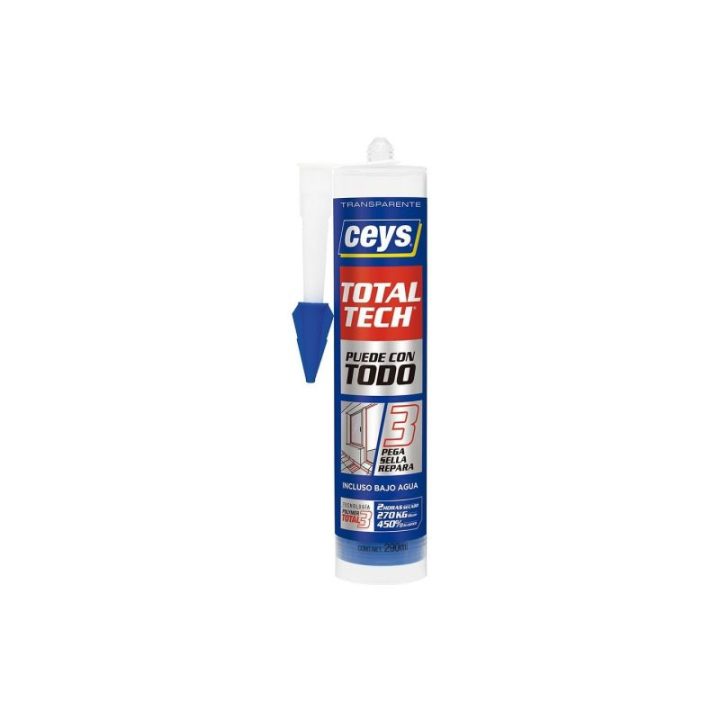 ADHESIVO SELLADOR TOTAL TECH TRANSPARENTE 290 ml | HogarLider