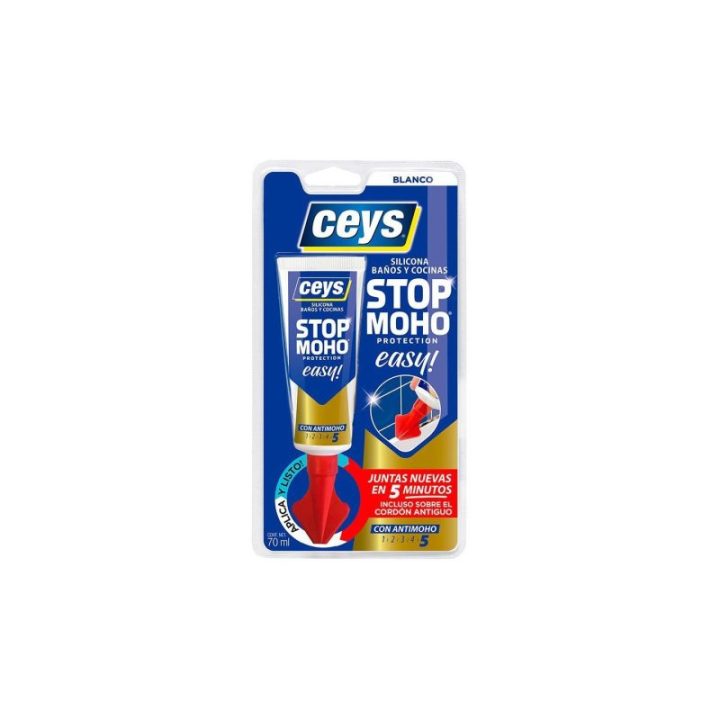 SILICONA STOP MOHO EASY BLANCO 70 ml | HogarLider