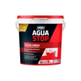 AGUASTOP CAUCHO FIBRAS GRIS 5 kg | HogarLider