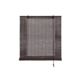 ESTOR ENROLLABLE BAMBÚ OCRE WENGUE 150 x 175 cm | HogarLider