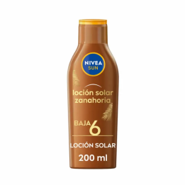 Nivea Sun Leche Solar Zanahoria Spf6 200ml | HogarLider