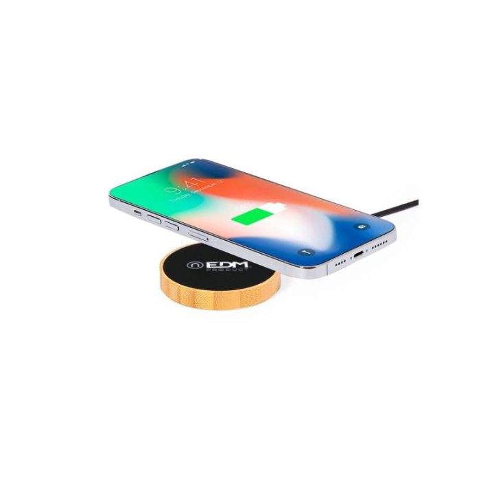 CARGADOR INALÁMBRICO CIRCULAR 15 W Ø6,8 x 1,1 cm | HogarLider