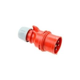 CLAVIJA CETAC 3P+T ROJA 32A 400V~ IP44 | HogarLider