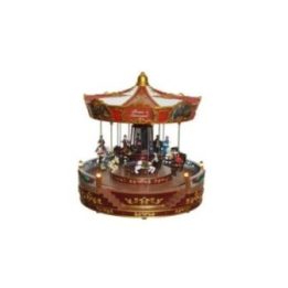 CARRUSEL DECORATIVO CON LED 31 x 31 x 28 cm | HogarLider
