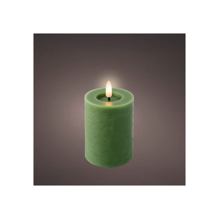 VELA DE CERA LED, COLOR VERDE… · EL3-72690 | HogarLider