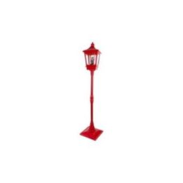 FAROLA PAPA NOEL ILUMINADA 37,5 x 37,5 x 185 cm | HogarLider