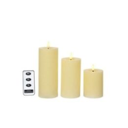 VELA DE CERA LED COLOR BEIGE… · EL3-72698 | HogarLider