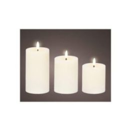 VELA DE CERA LED COLOR BLANCO Ø7 cm… · EL3-72726 | HogarLider