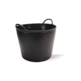 CAPAZO DE PLÁSTICO NEGRO Nº.1, 25 l | HogarLider