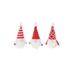 GNOMO COLGANTE ROJO Y BLANCO, MODELOS VARIADOS | HogarLider