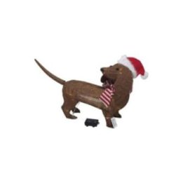 PERRO MARRÓN CON GORRO DE NAVIDAD A… · EL3-72847 | HogarLider