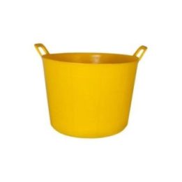 CAPAZO DE PLÁSTICO AMARILLO Nº.3, 40 l | HogarLider