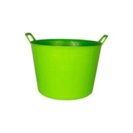 CAPAZO DE PLÁSTICO VERDE Nº.3, 40 l | HogarLider